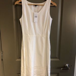 Tommy Hilfiger white dress, size 2, NWT!